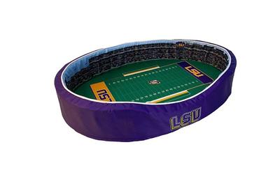 Louisville State University Lsu Tigers Stadium Dog Bed - Yahoo Shopping