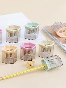 1pc Cartoon Graphic Random Pencil Sharpener