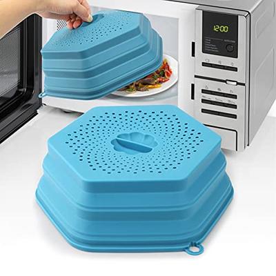 Magnetic Microwave Splatter Cover For Food Reusable Oven - Temu