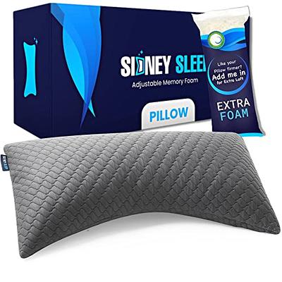 EverSnug Adjustable Layer Pillows for Sleeping - Set of 2, Cooling, Luxury  Pillows for Back, Stomach or Side Sleepers (King (Pack of 2)) - Yahoo  Shopping