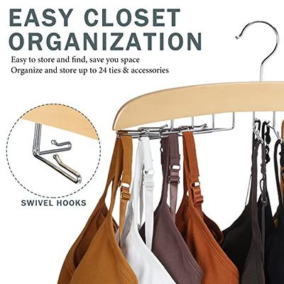 Tank Top Hanger Organizer Bra Hanger Folding Bras Scarfs Belts Hanger Hook  