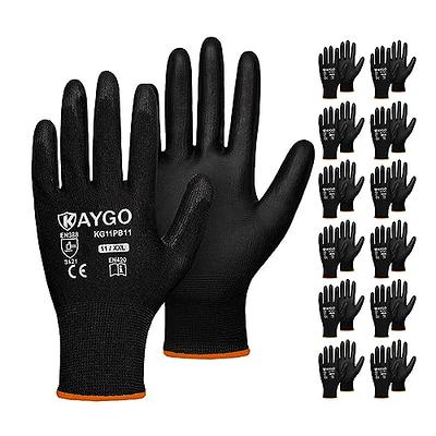 Schwer 8 Pairs Cut Resistant Work Gloves, ANSI A3 Cut Proof