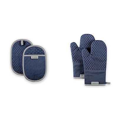 KitchenAid Asteroid Oven Mitt, Set of 2 - Blue Willow