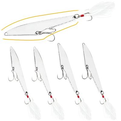 5 Pack Sea Bass Hi/Lo Saltwater Fishing Rigs, Uncle Mo's Tackle