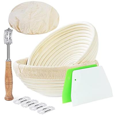 Bread Proofing Basket Set, Sourdough Bread Baking Supplies