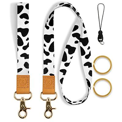  KEYAIIRA - Personalized Leather Lanyard - real leather