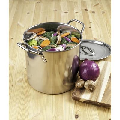 Fleur De Lis Aluminum Boiling Pot 80 qt Silver - Ace Hardware