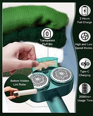 Fabric Shaver Rechargeable,Upinmoer Portable Electric Lint Remover