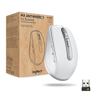 Logitech MX Anywhere 2S Wireless Mouse Use On Any Surface, Hyper-Fast  Scrolling, Rechargeable, Control Up to 3 Apple Mac and Windows Computers  and