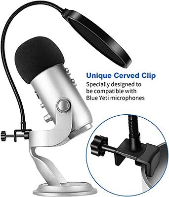 Microphone Foam Windscreen Cover for Blue Yeti Yeti Pro and Yeti X