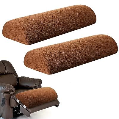 Sintuff Recliner Leg Rest Cushion Sofa Footrest Pillow with Cover Half Moon  Bolster Pillow Under Knee Pillow for Sleeping On Back Alleviating Pain