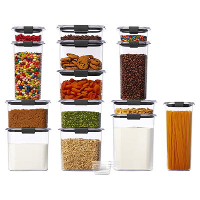 Airtight Food Storage Containers Set, 14 PCS Kitchen Storage Containers  with Lid