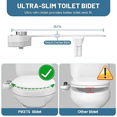 Bidet Attachment - SAMODRA Non-Electric Cold Water Bidet Toilet Seat Attachment