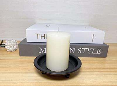 MTLEE 6 Pcs Ribbed Pillar Candles 2x4'' Sage and Salt Scented Candle  Minimalist Decorative Candles Column Modern Soy Wax Home Decor Aesthetic  House Warming Room Decor for Bedroom Wedding (White) - Yahoo Shopping