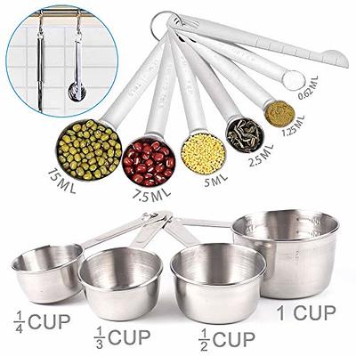 5-Speed Electric Hand Mixer, 5 Large Mixing Bowls Set, Handheld Mixers with  Whisks Beater, Stainless Steel Metal Nesting Bowl Measuring Cups Spoons