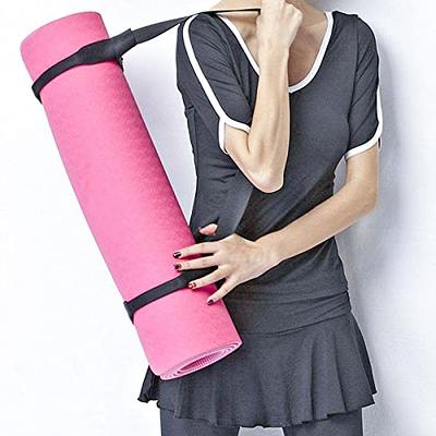 4 Pcs Yoga Mat Straps for Carrying Yoga Mat Holder Adjustable Thick Yoga  Mat Carrier Exercise Yoga Mat Sling Cotton Workout Stretching Band for
