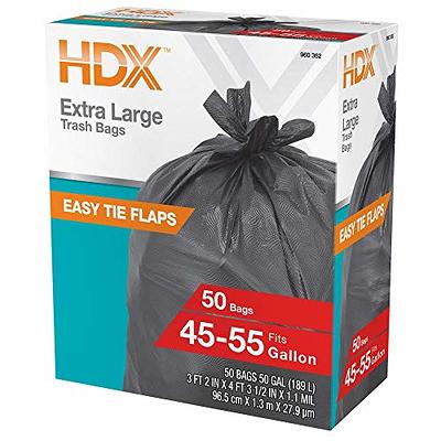 HDX 8 Gal. White Medium Trash Bag (50-Count) - Yahoo Shopping