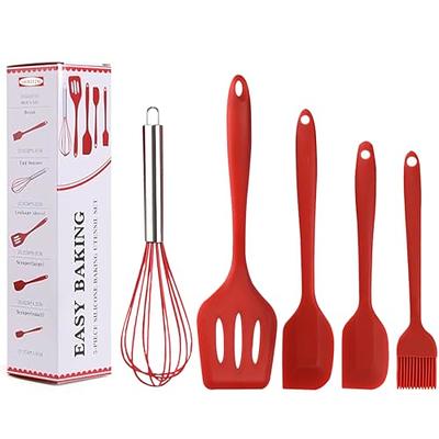 The Pioneer Woman Silicone Kitchen Utensils Set with Acacia Wood Handle - Gray - 1 Each