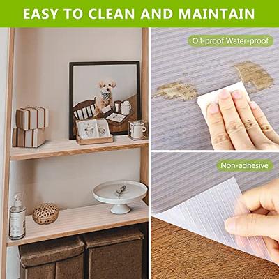 Drawer and Shelf Liner, Shelf Liner Non Adhesive Refrigerator Mats  Washable, No Odor Plastic Pantry Liners Wire Shelf Paper Drawer Liner for  Cupboard Kitchen - Yahoo Shopping