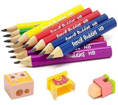  STEAMFLO Learning Pencils for Toddlers 2-4 Years – Our Kids  Pencils for Beginners Toddlers and Preschoolers with Jumbo Triangle Shape  are Specially Designed Triangle Pencils (8 Pack + Sharpener) : Office  Products