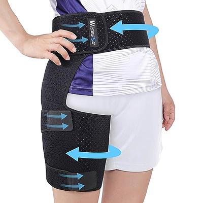 Abduction Wedge Knee Separator - Soft Hip Block with Strap for Separating  Knees