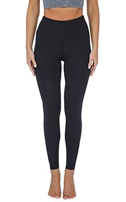 Yogalicious Womens High Waist Ultra Soft Nude Tech Leggings For Women -  Wild Vineyard/black - X Large : Target