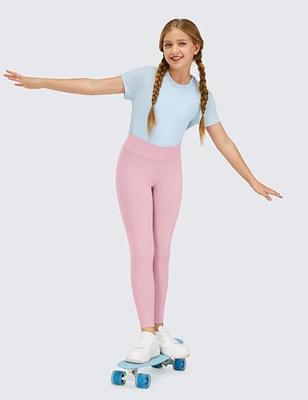 CRZ YOGA Girl's Active Sports Yoga Lounge Butterluxe Flare Leggings