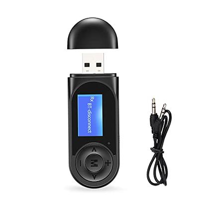 Oqimax Aux Bluetooth Adpater Para Coche, Bluetooth 175wq