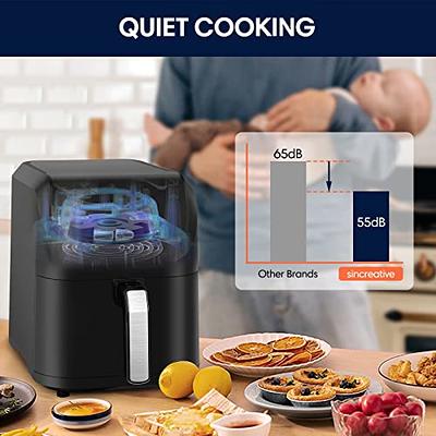 8-in-1 Air Fryer, Large Capacity Lcd Digital Touch Screen Cooking