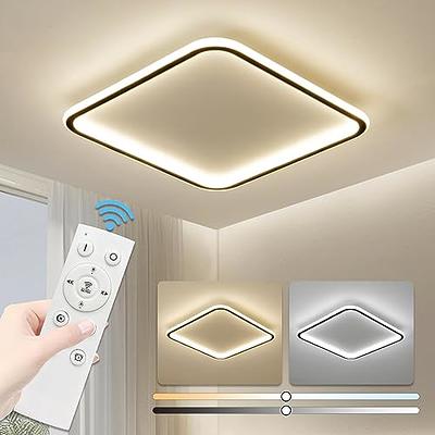 VANoopee 3-Color Dimmable Ceiling Spotlight Flush Mount Adjustable  Spotlight Directional LED Spot Lights Indoor Bright Accent Fixture for  Living Room