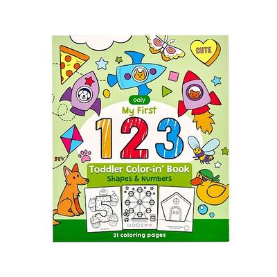 123 things BIG & JUMBO Coloring Book: Coloring book for kids ages