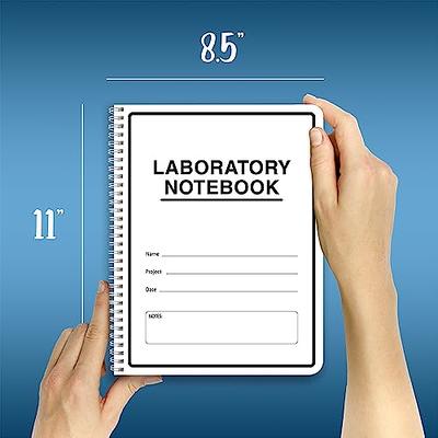 Lab Notebook Spiral Bound 100 Carbonless Pages (Copy Page