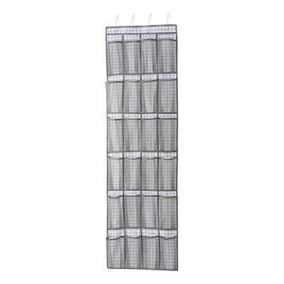 Over The Door 24 Pocket Mesh Shoe Organizer Light Gray - Brightroom™