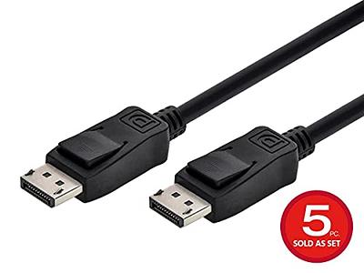 IVANKY DisplayPort Cable 3ft/1m, Short DP to DP Cable 3.3ft, [4K@60Hz,  2K@165Hz, 2K@144Hz]High Speed DisplayPort to DisplayPort 1.2 Cable,  Compatible