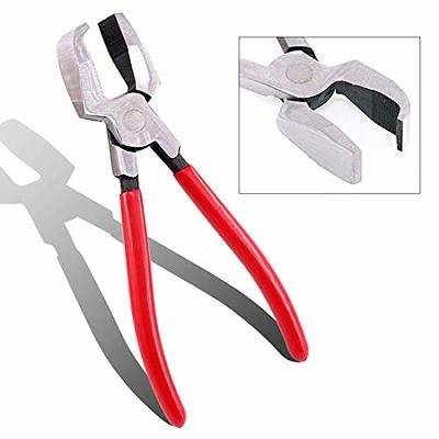 Heavy Duty Glass Breaking Pliers Ceramic Tile Mirror Cutter Cut Running  Pliers