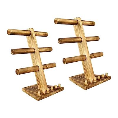 BEROSS 2 Tier Jewelry Bracelet Holder Wooden Watch Display Stand for  Selling Jewelry Organizer Rack Tower Bangle Scrunchie Necklace Storage  Stand - Yahoo Shopping