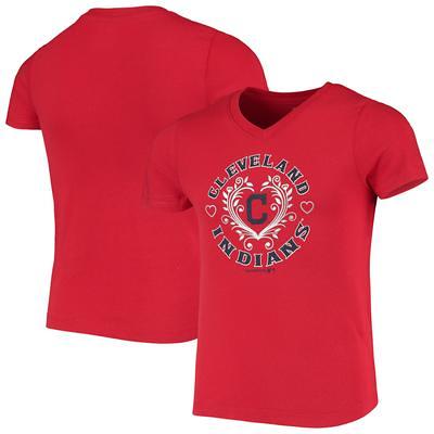 G-III Cleveland Indians Women’s 4Her V-Neck T-Shirt