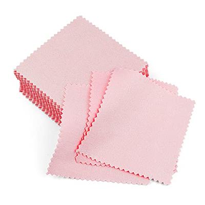 50Pcs Sterling Silver Polishing Cloth Silver Color Cleaning Cloths With  Individually Package Soft Clean For Jewelry