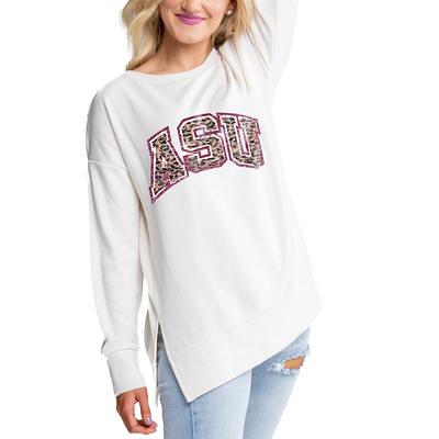 Women's Colosseum White Arizona State Sun Devils Campanile Pullover  Sweatshirt - Yahoo Shopping