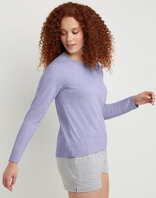 Hanes Originals Women's Fleece Sweatshirt Urban Lilac XS