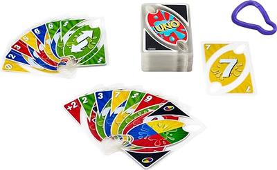  Mattel Games UNO Flip Splash Matching Card Game Featuring 112  Water Resistant 2-Sided Cards, Game Night, Gift Ages 7 Years & Older : Toys  & Games