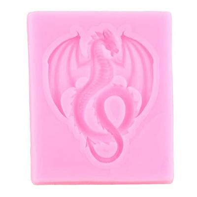 Lot 2 Wilton SILICONE DINOSAUR ICE CUBE TRAYS Candy Molds Chocolate Wax