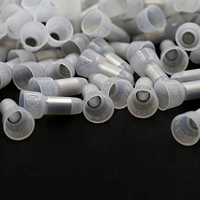 Protective Wire End Cap (Closed End Wire Crimp Cable Connector Cap) White  (CE5, 200Pcs)