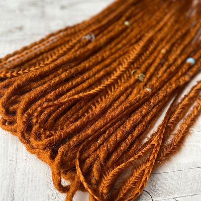 Synthetic Mix brown de crochet dreads\dreadlocks and diffrer - Inspire  Uplift