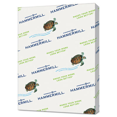 Hammermill - Copier Paper, 100 Brightness, 28lb, 8 1/2 x 11, Photo White -  500/Ream - Sam's Club