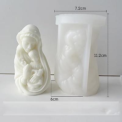 1pc Angel Shape Silicone Molds Aroma Plaster Candle Mold Candles Making  Supplies