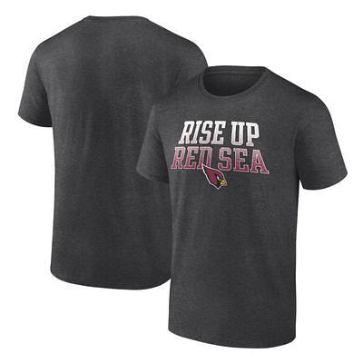 : Fanatics Men's Cardinal/Black Arizona Cardinals Home Stretch  Team T-Shirt : Sports & Outdoors