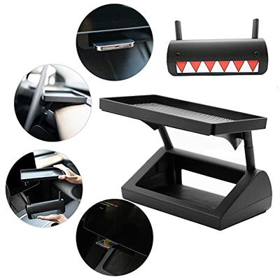 HEFUTE 2023 Version Center Console Organizer Tray Magnetic Behind