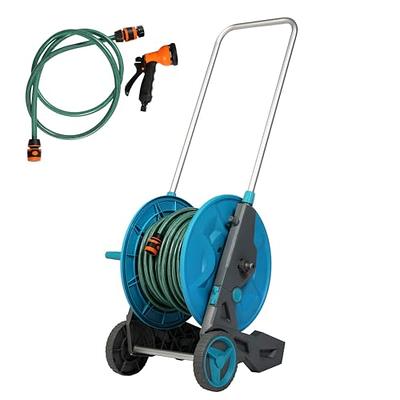 Yard Butler ISRM 90 The Mighty Reel Outdoor Wall Mount Garden Hose Reel 