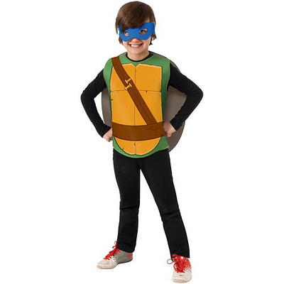 Teenage Mutant Ninja Turtles Costume for Adults - Leonardo TMNT Halloween  Costume with Padded Bodysuit, Mask, Shell, More 